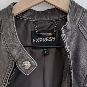 Express Faux Leather Jacket